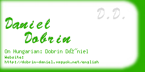 daniel dobrin business card